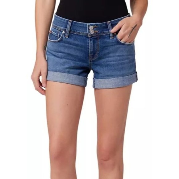 Hudson Croxley mid rise roll cuff shorts size 29 - Picture 2 of 11